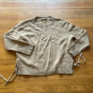 Vince Side-Tie Cashmere Sweater